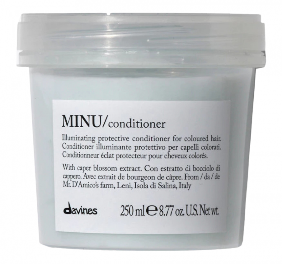 DAVINES, Защитный кондиционер для сохранения косметического цвета волос 250 мл, MINU conditioner