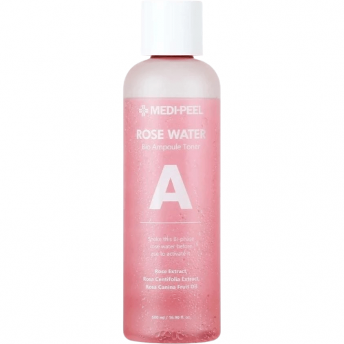 MEDI-PEEL, Rose Water Тонер с экстрактами розы, 500мл