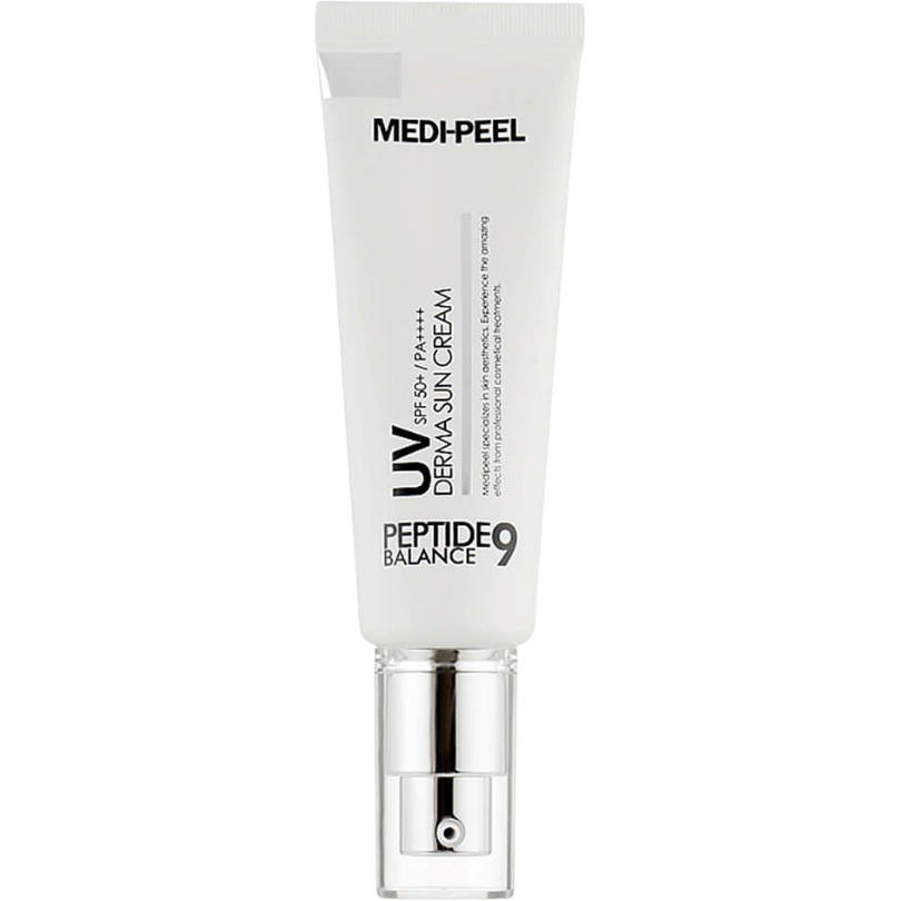 MEDI-PEEL, Peptide 9 Солнцезащитный крем, 50 мл, Balance UV Derma Sun Cream SPF 50+ PA++++