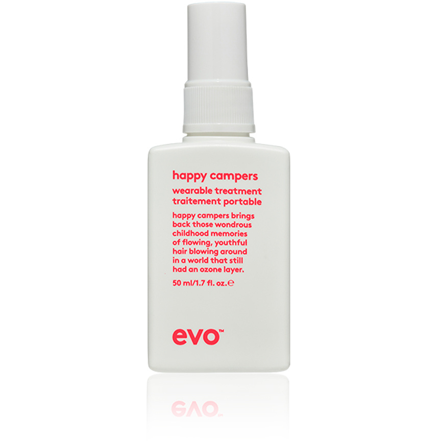 EVO, интенсивно-увлажняющий несмываемый уход для волос, (счастливые туристы/happy campers) 50 мл