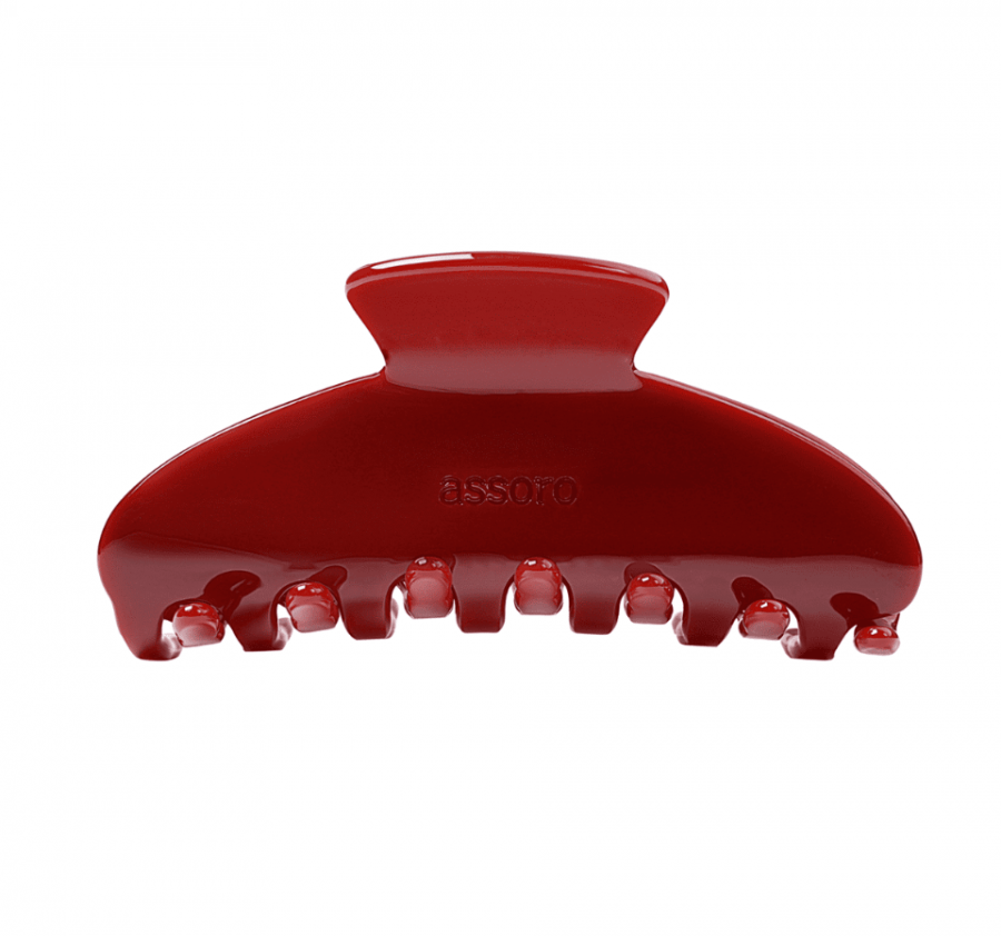 ASSORO, Крабик для волос, цвет (Красный закат)