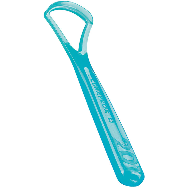 CURAPROX Скребок для языка одиночный, узкий