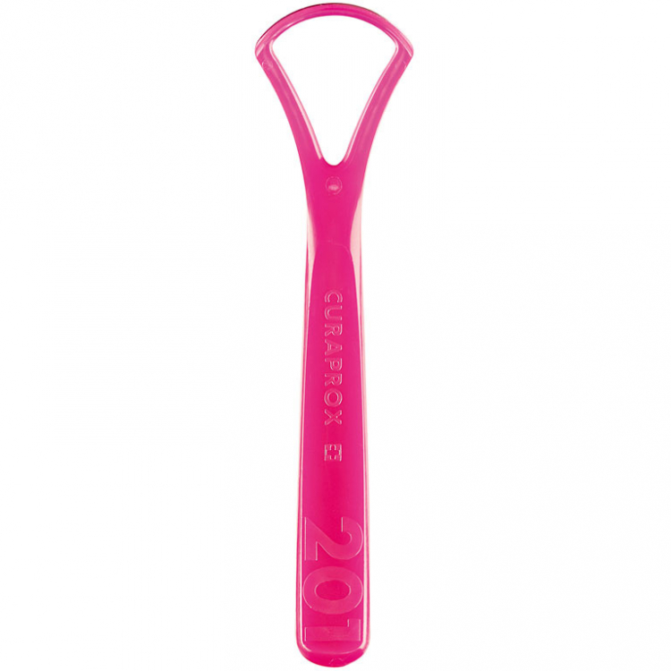 CURAPROX Скребок для языка одиночный, узкий