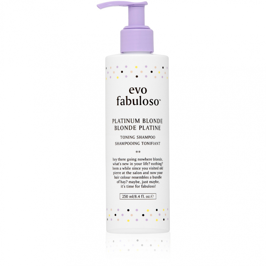 EVO, Интенсивный тонирующий шампунь-уход Платинум Блонд 250мл