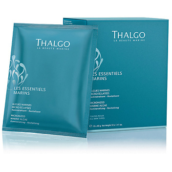 THALGO, Микронизированные Морские Водоросли 10шт/40гр, ESSENTIELS MARINS