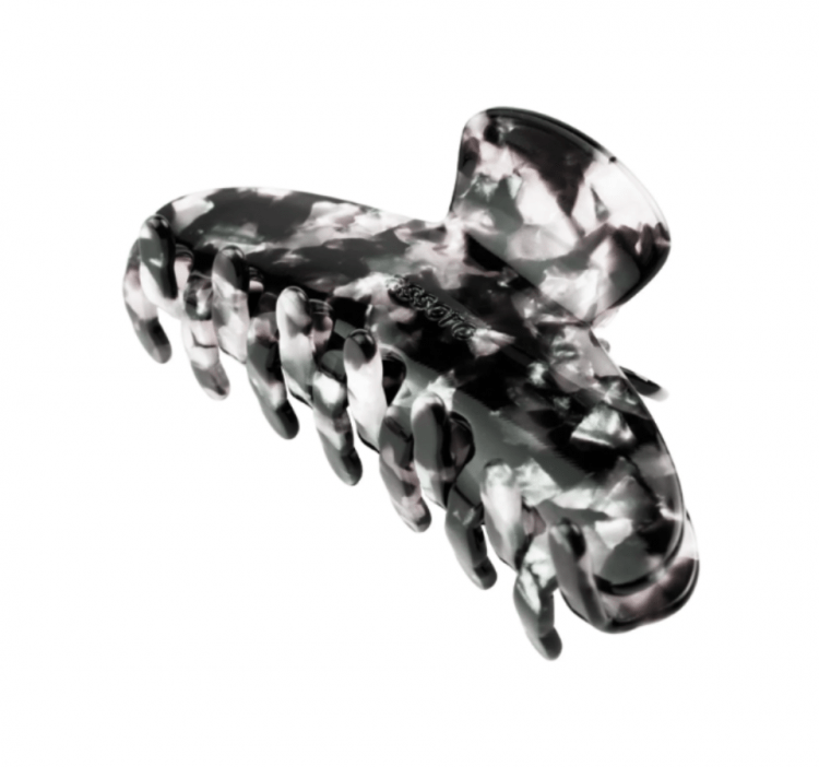 ASSORO, Крабик для волос, цвет (Черный мрамор)