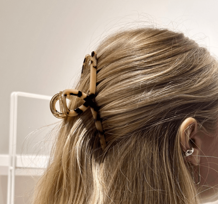 ASSORO, Крабик для волос, цвет (Изящная саванна)