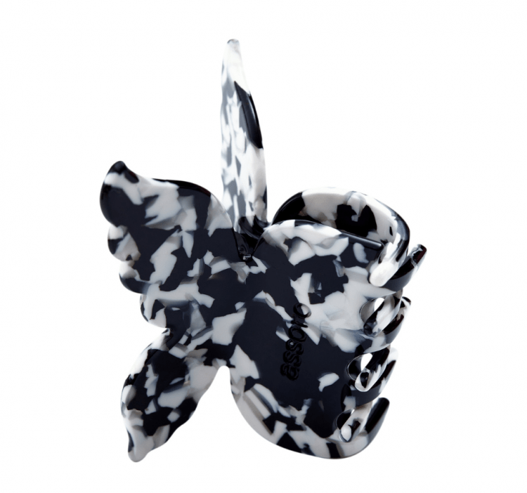 ASSORO, Крабик для волос, цвет (Бабочка белая ночь)