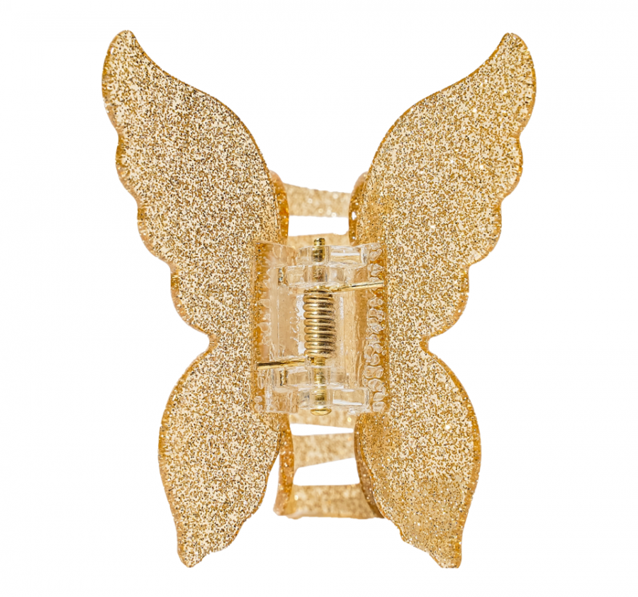ASSORO, Крабик для волос, цвет (золотая бабочка)