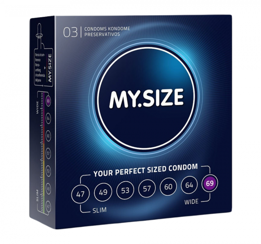 Презервативы MY.SIZE размер 69 (3шт)