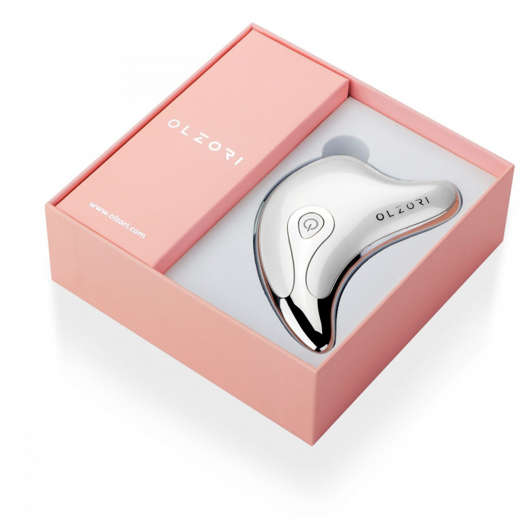 OLZORI D-LIFT Микротоковый массажер для лица (White)