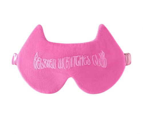 HEDONISM GIRLS Маска для сна и медитации "PINK PANTHER MASK" розовая