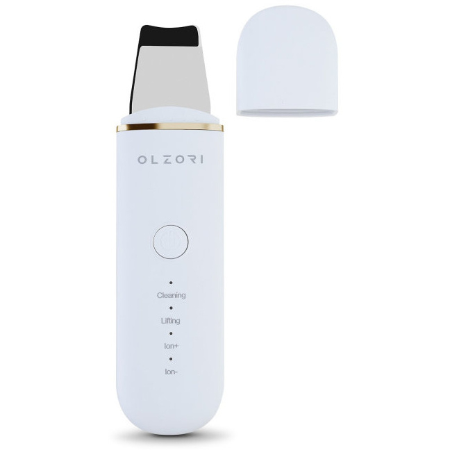 OLZORI U-SONIC УЛЬТРАЗВУКОВОЙ СКРАБЕР-МАССАЖЕР ДЛЯ ЛИЦА