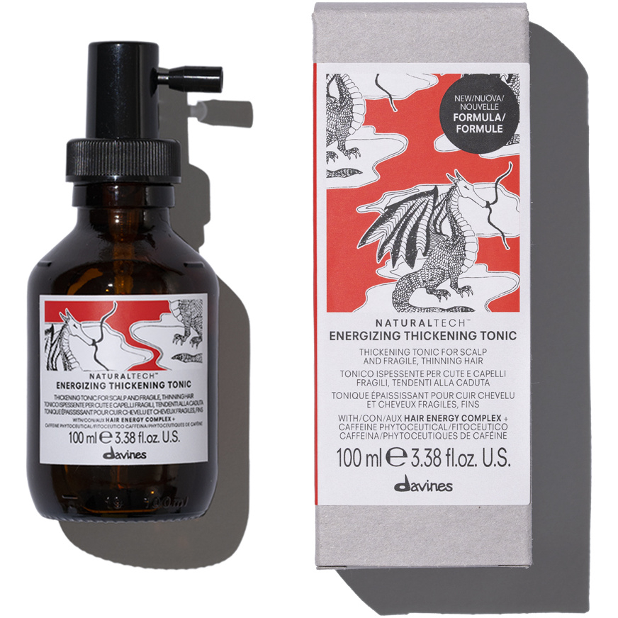 DAVINES, Энергетический утолщающий тоник 100мл, Naturaltech energizing thickening tonic