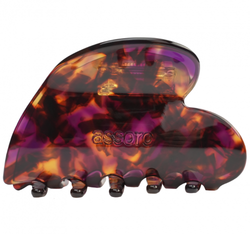 ASSORO, Крабик для волос, цвет (орхидея сердце)