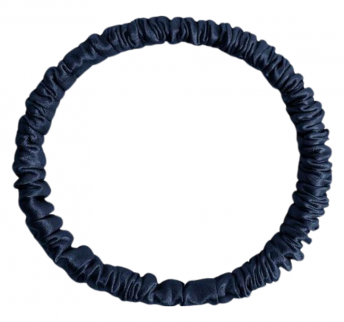 SILK LOVERS, Шелковая резинка для волос MINI (Синий)