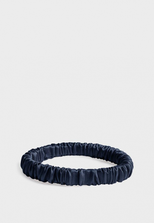 SILK LOVERS, Шелковая резинка для волос MINI (Синий)