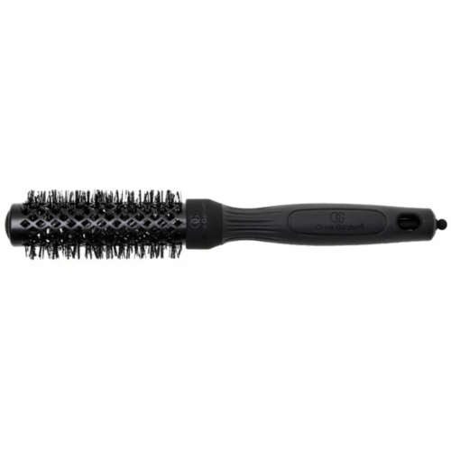 OLIVIA GARDEN, Термобрашинг 25 мм, EXPERT BLOWOUT SHINE Wavy Bristles Black Label