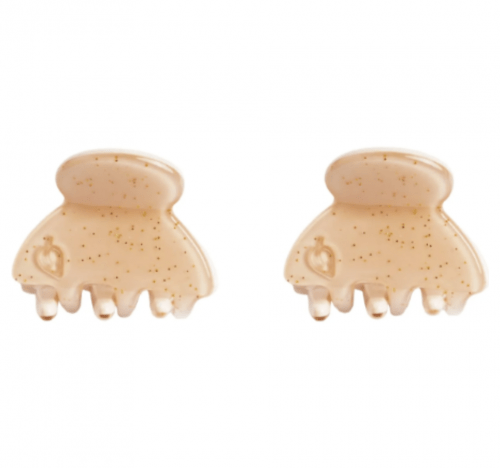 ASSORO, Набор крабов для волос мини, цвет (Чизкейк)