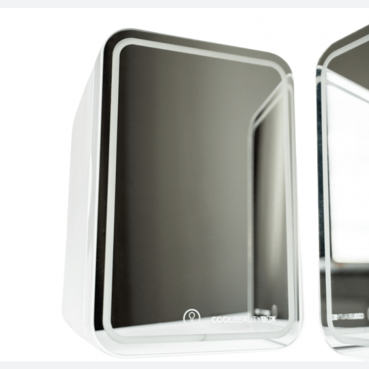 COOL BEAUTY BOX мини-холодильник для косметики, зеркальный, 6л