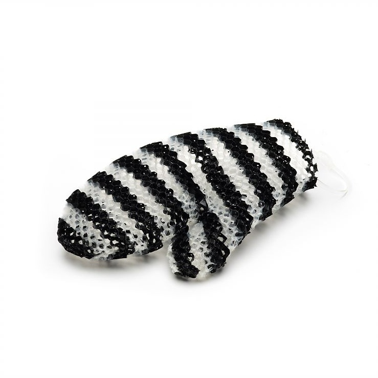 SUPRACOR Stimulite®. Мочалка рукавичка.(Черно-белая)