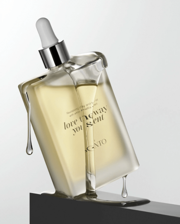 SCENTO, Восстанавливающее масло для тела и ванны 100 мл, Love the way you scent