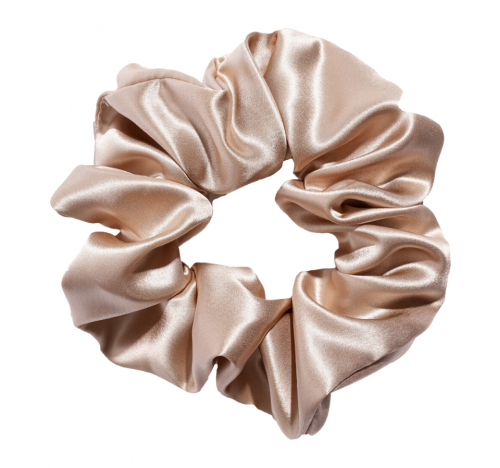 ASSORO, Шелковая резинка для волос, размер L, цвет (нюд)