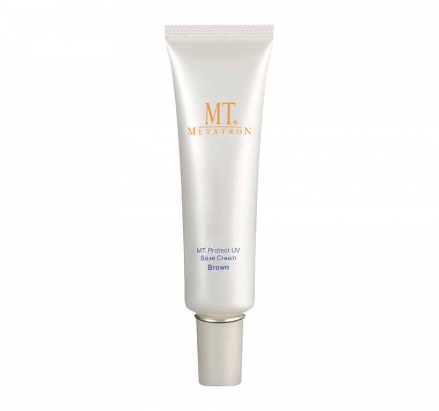 METATRON Основа тональная минеральная Protect UV Base Cream (natural yellow/ естественный), 30 мл