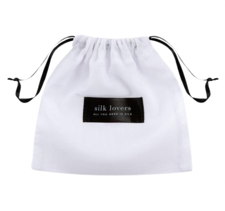 SILK LOVERS, Полотенце для лица из натурального шелка 32*50, цвет (пудра)