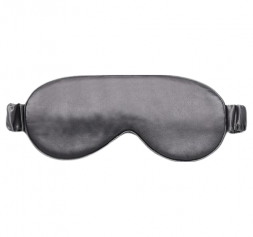 SILK LOVERS, Мужская шелковая маска для сна (графит)