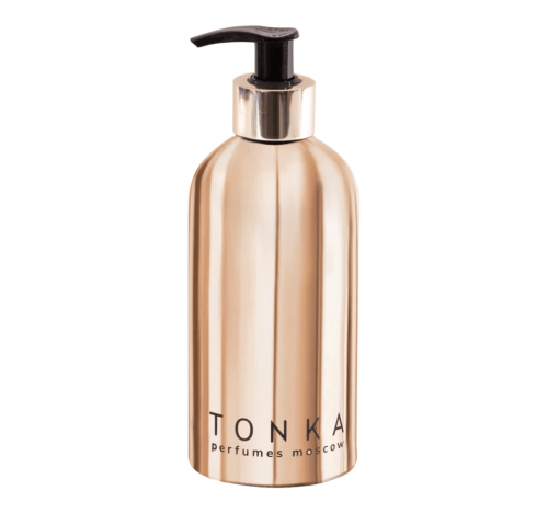 TONKA Мыло для рук "OUD" 386 мл бронзовый флакон