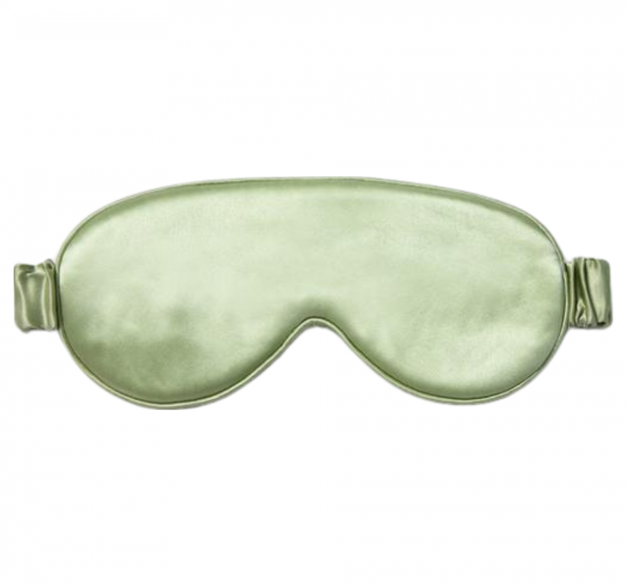 SILK LOVERS, Шелковая маска для сна (оливка)