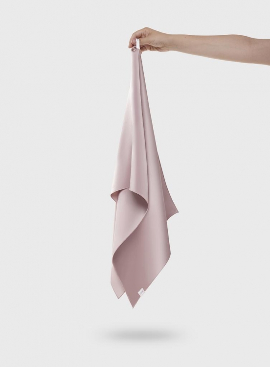 SILK LOVERS, Полотенце для волос из натурального шелка 43*110см, цвет (пудра)