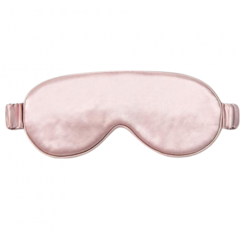 SILK LOVERS, Шелковая маска для сна (пудра)