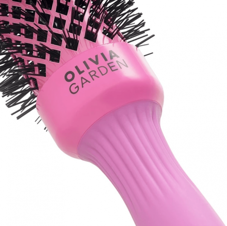 OLIVIA GARDEN, Термобрашинг 35 мм Розовый, EXPERT BLOWOUT SHINE Pink