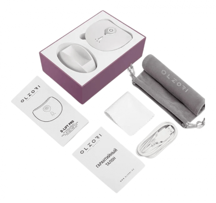 OLZORI, Массажер для лица и шеи D-Lift Pro 5 в 1, цвет (White)
