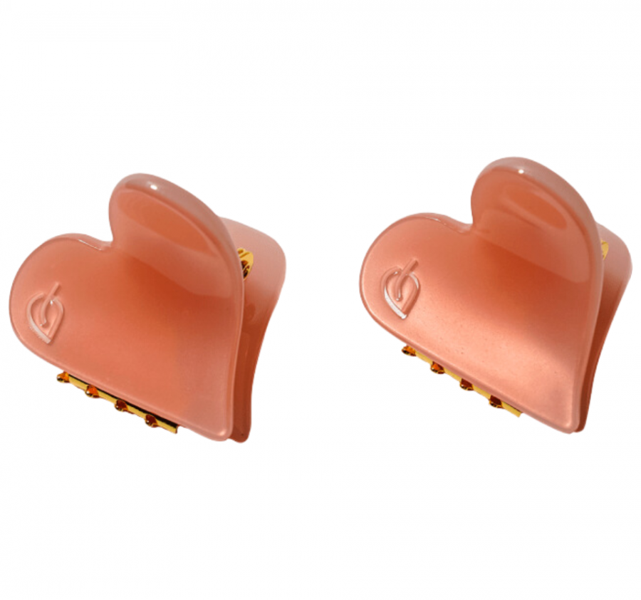 ASSORO, Набор крабов для волос мини, цвет (розовые леденцы)