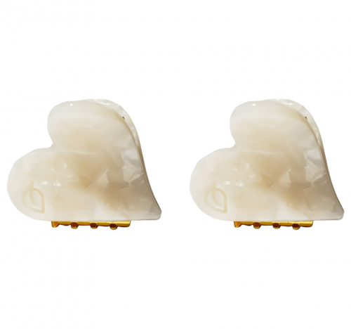 ASSORO, Набор крабов для волос мини, цвет (белые леденцы)