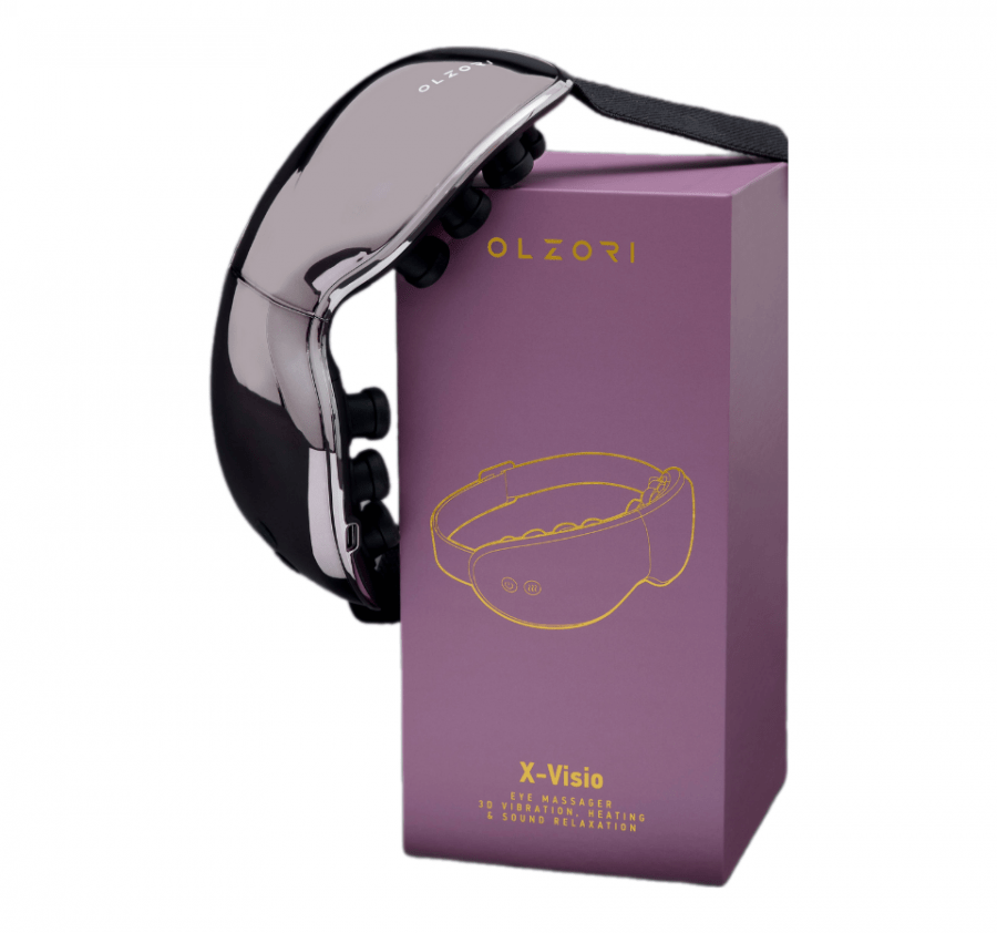OLZORI, Массажер для области вокруг глаз X-Visio, цвет (Brownie)