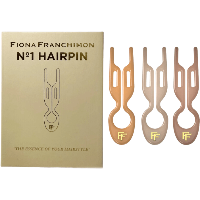 FIONA FRANCHIMON (№1 HAIRPIN), Шпильки бежевая, песочная, карамельная (набор из 3 шпилек)