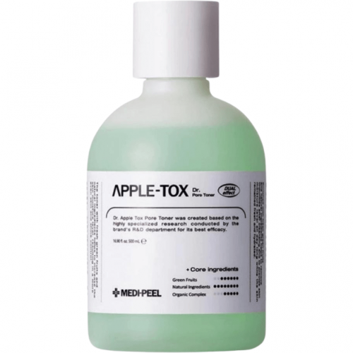 MEDI-PEEL, Apple-Tox Пилинг-тонер с ферментированными экстрактами, 500 мл