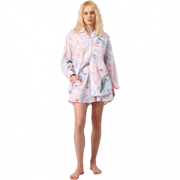 ANY WOWZERS, Комплект с шортами BANANZA PINK (пижама)