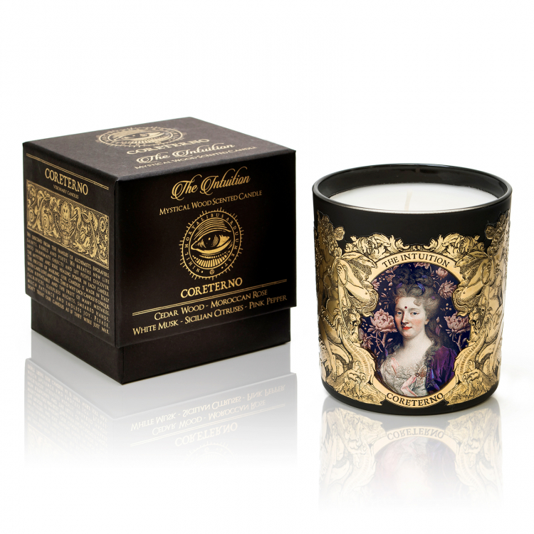 CORETERNO, Свеча ароматизированная, 240 г, The Intuition