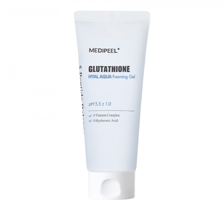 MEDI-PEEL, Glutathione Hyal Aqua Очищающий гель с глутатионом и Г/К, 150 мл, Foaming Gel Cleanser