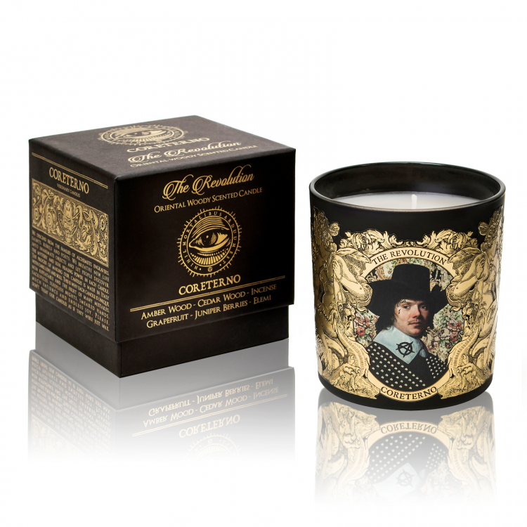 CORETERNO, Свеча ароматизированная, 240 г, The Revolution