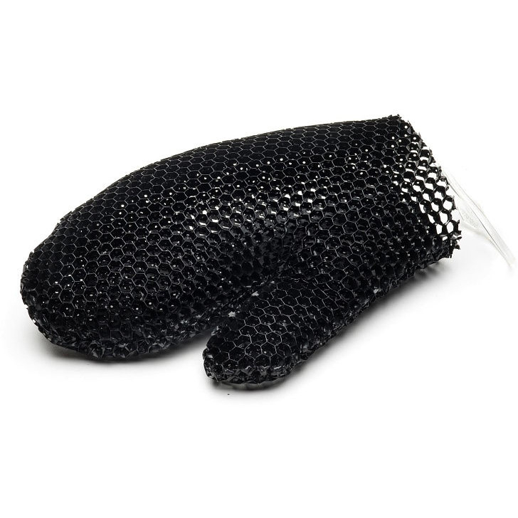 SUPRACOR Stimulite®. Мочалка рукавичка. (Черная)