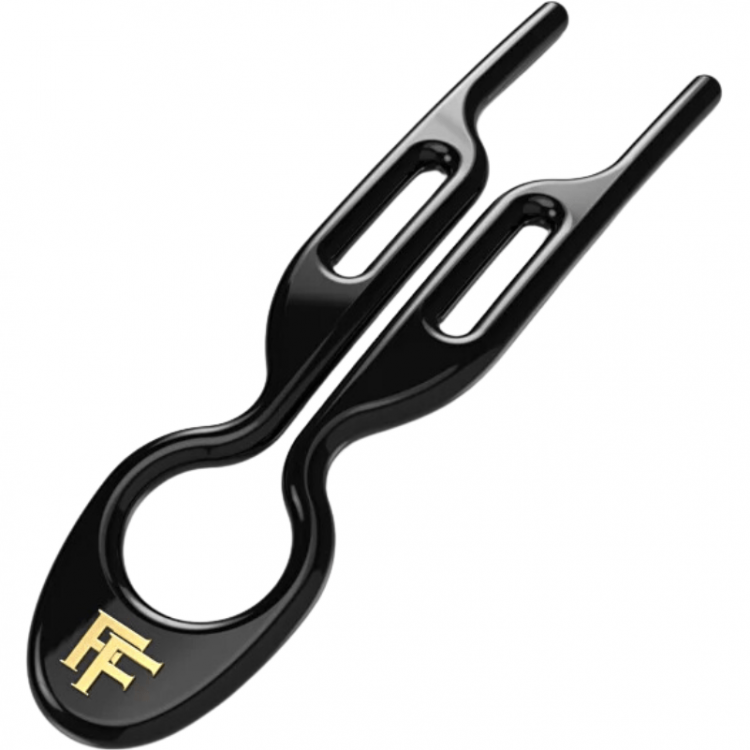 FIONA FRANCHIMON (№1 HAIRPIN), Шпильки черного цвета (набор из 5 шпилек)