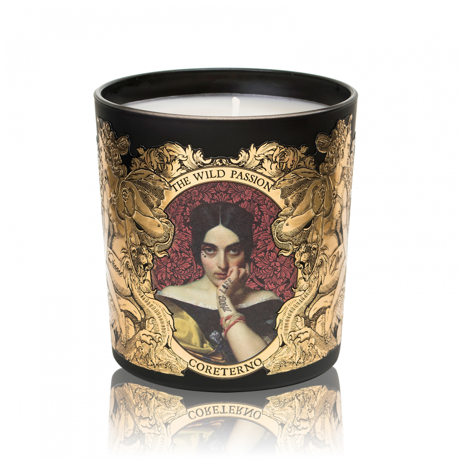CORETERNO, Свеча ароматизированная, 240 г, The Wild Passion