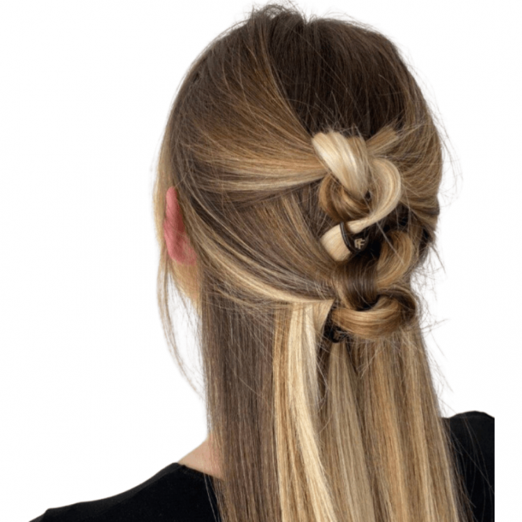 FIONA FRANCHIMON (№1 HAIRPIN), Шпильки коричневого цвета (набор из 5 шпилек)