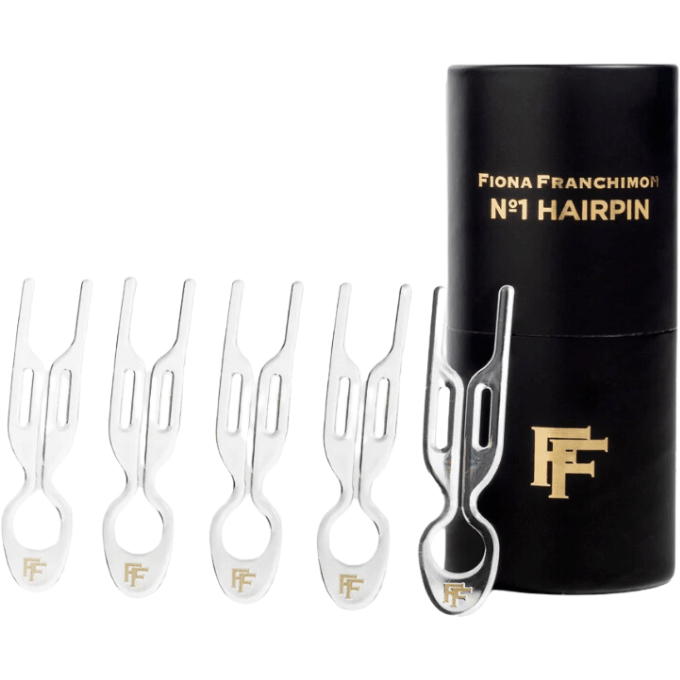 FIONA FRANCHIMON (№1 HAIRPIN), Шпильки прозрачные (набор из 5 шпилек)